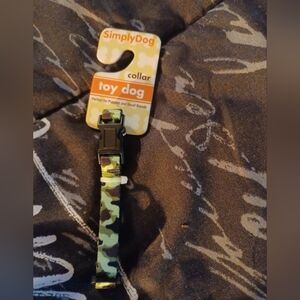NWT Camouflage Toy Dog/Cat Collar